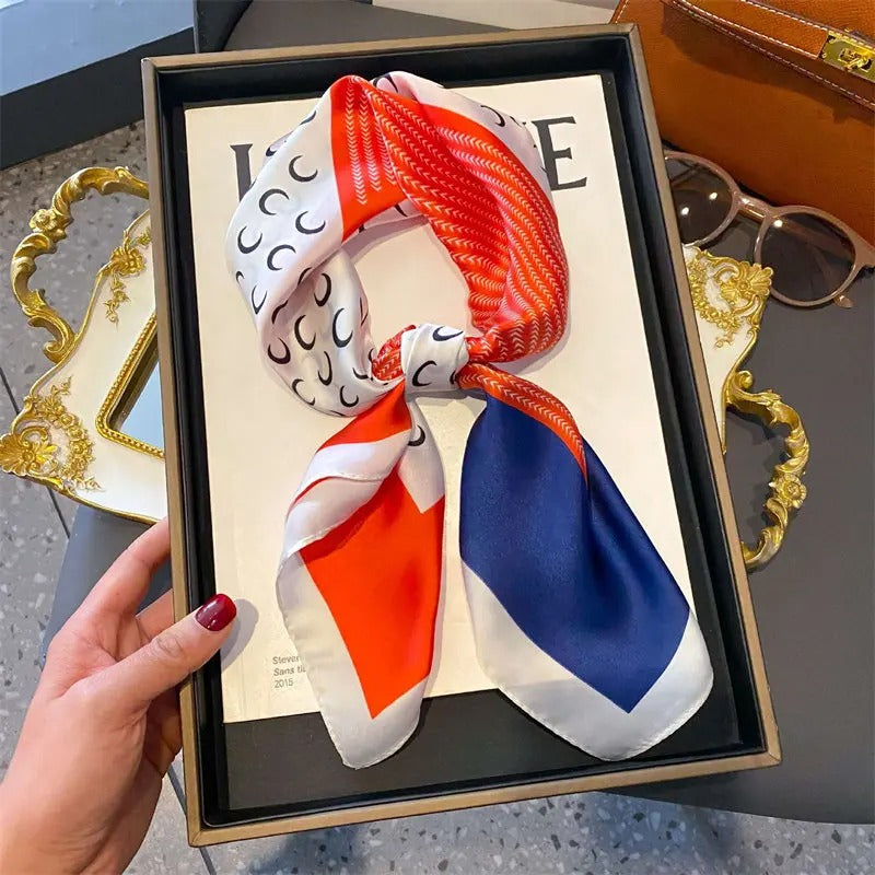 Foulard en Satin Femme Maressa