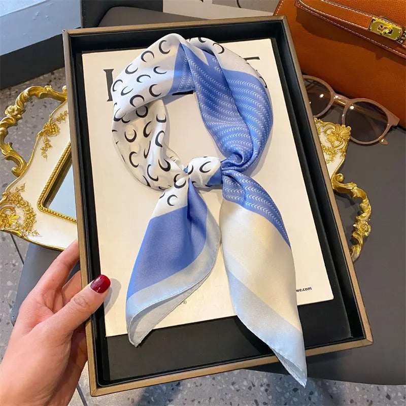 Foulard en Satin Femme Maressa