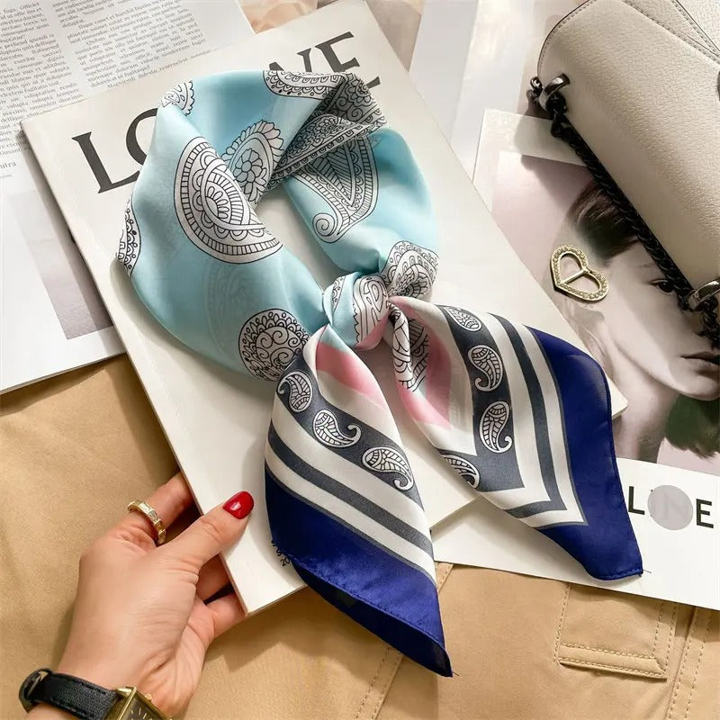 Foulard en Satin Femme Maressa