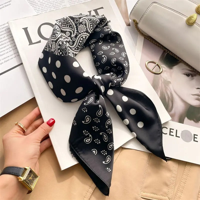 Foulard en Satin Femme Maressa