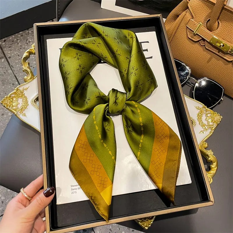 Foulard en Satin Femme Maressa