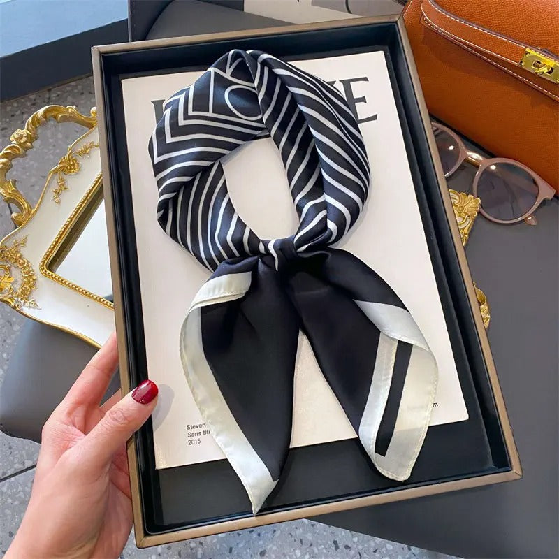 Foulard en Satin Femme Maressa