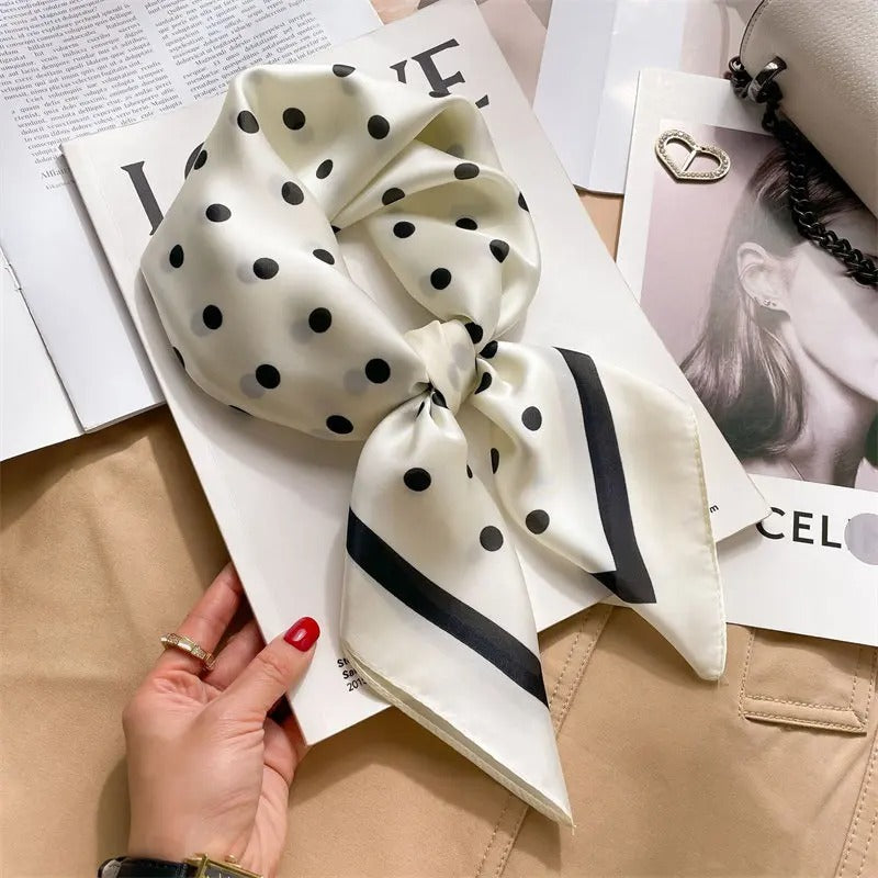 Foulard en Satin Femme Eliora