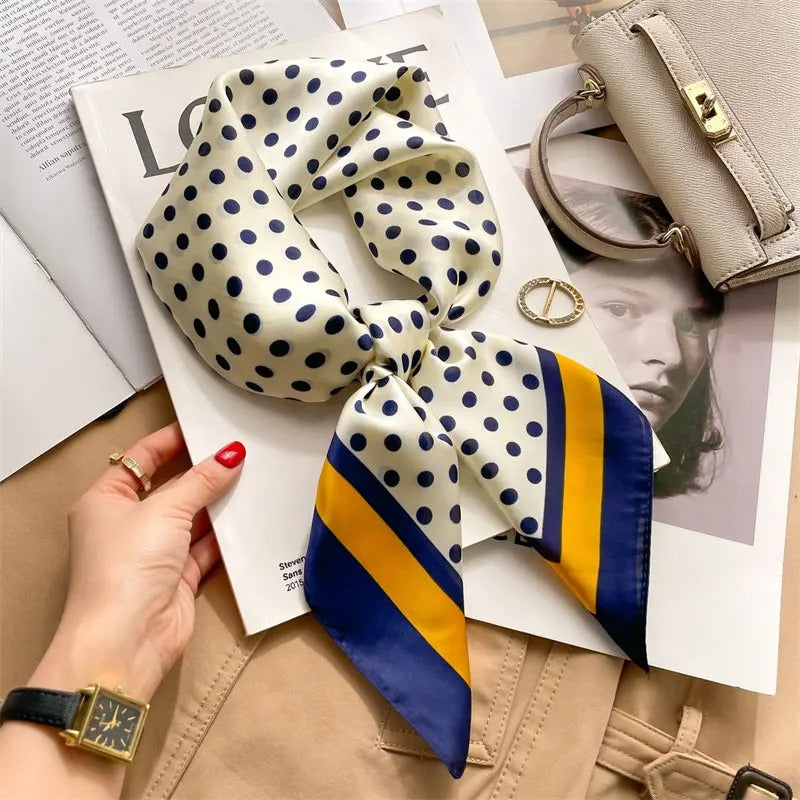 Foulard en Satin Femme Eliora