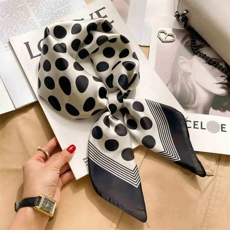 Foulard en Satin Femme Eliora