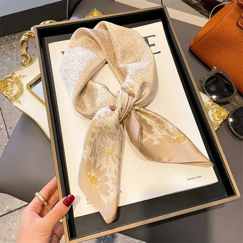 Foulard en Satin Femme Eliora