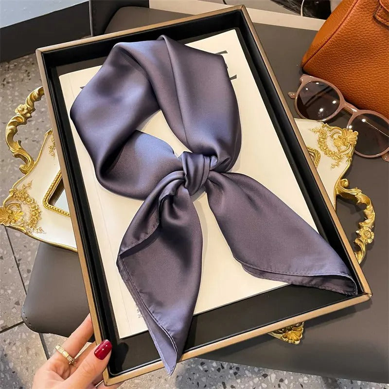 Foulard en Satin Femme Eliora
