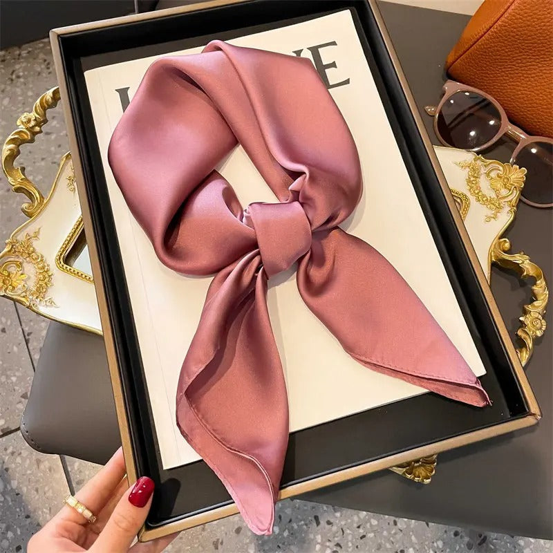 Foulard en Satin Femme Eliora