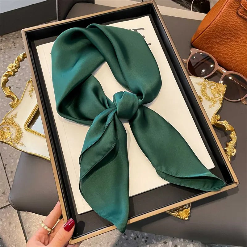 Foulard en Satin Femme Eliora