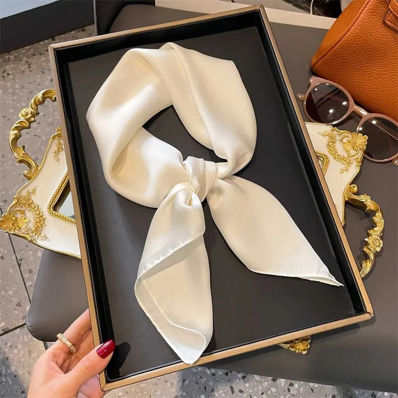 Foulard en Satin Femme Eliora