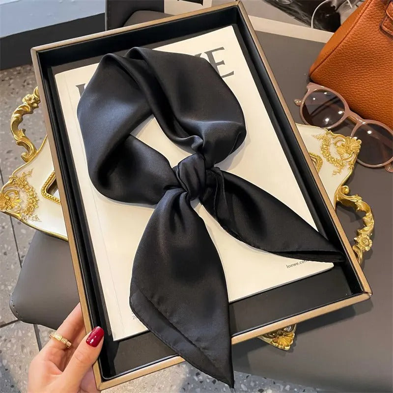 Foulard en Satin Femme Eliora