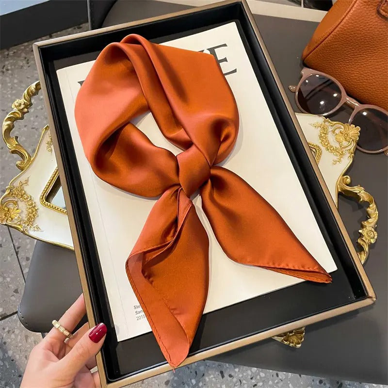 Foulard en Satin Femme Eliora