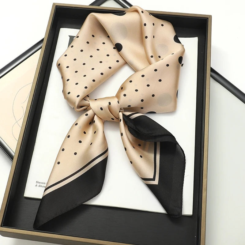 Foulard Carré en Soie Femme Sarelia