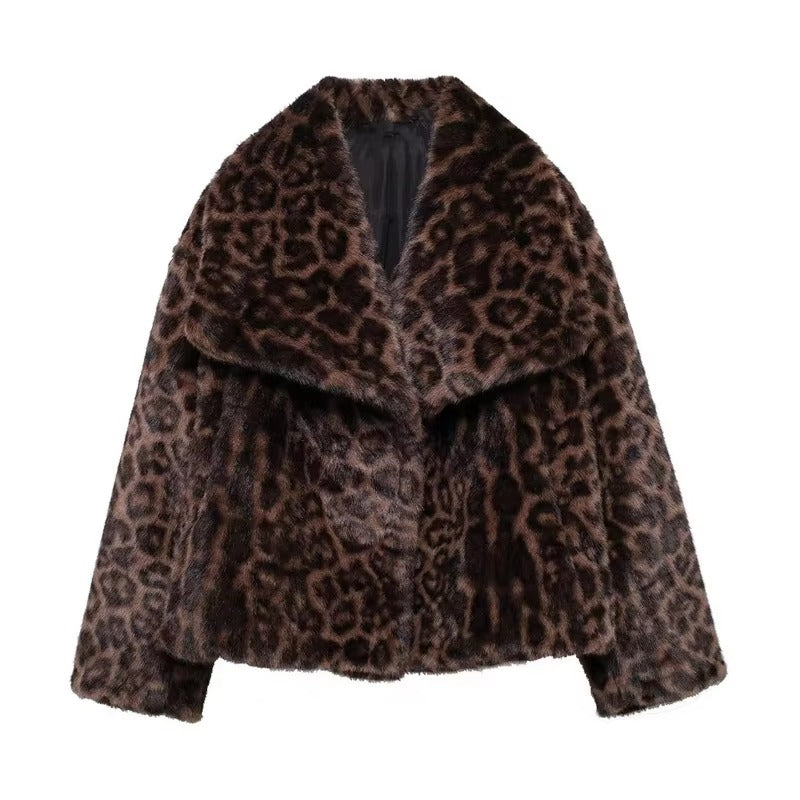 Veste Fausse Fourrure Femme Chaude Aurélyn